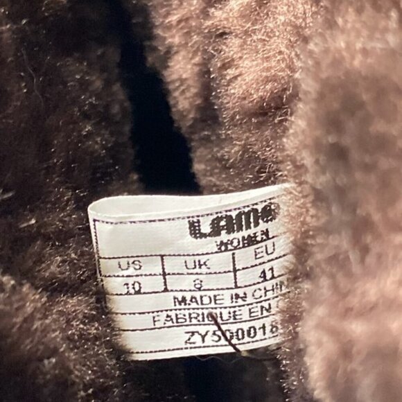 Lamo Bellona II Boots Women's Sz 10 Chocolate Brown Neutral Cozy Hygge - Picture 5 of 7